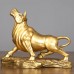Seiko&Brass Color Cow Ornament